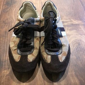 Coach sneakers size 5
